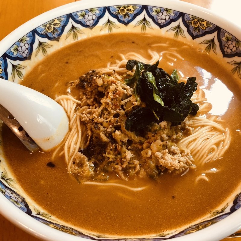 カレー坦々麺(揚州商人 新橋店)