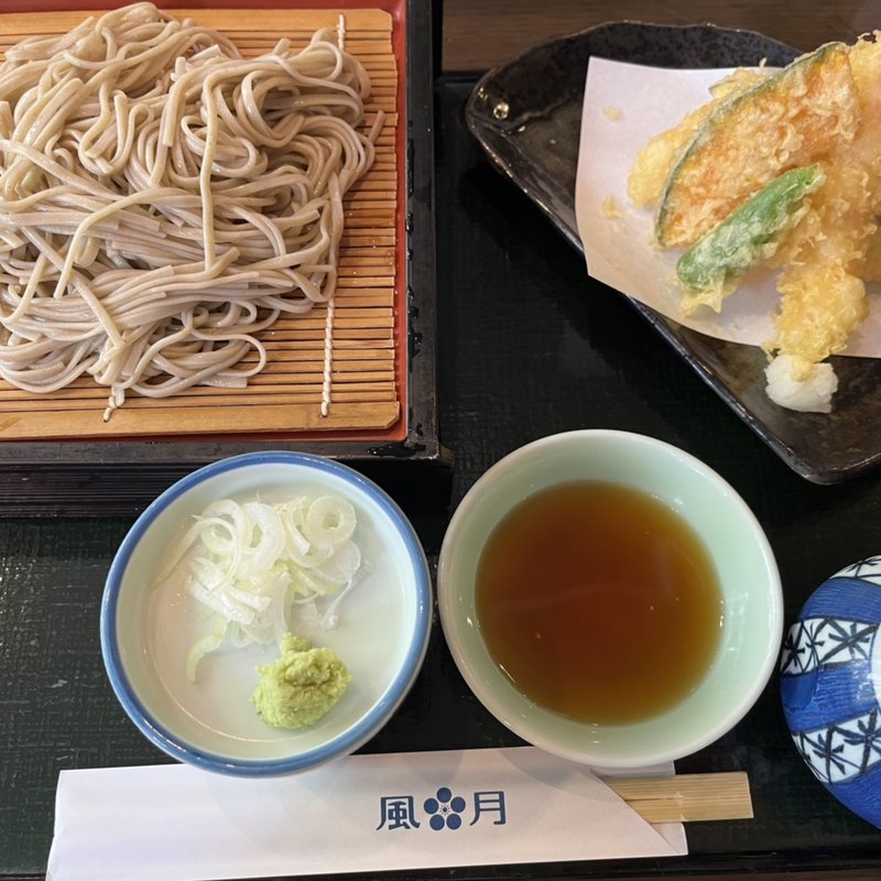 天麩羅せいろ蕎麦(和食処 風月)