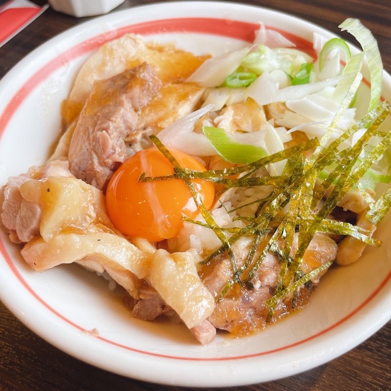 会津地鶏丼(らーめん剣豪)
