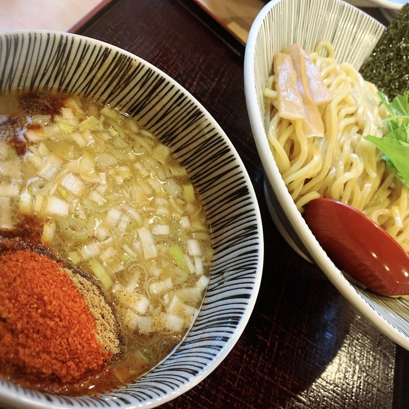 濃厚魚介辛つけ麺(つけ麺53)