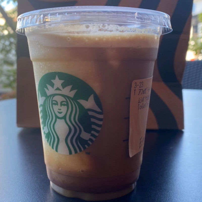 エスプレッソアフォガートフラペチーノ(スターバックスコーヒー くずは美咲店 （STARBUCKS COFFEE）)