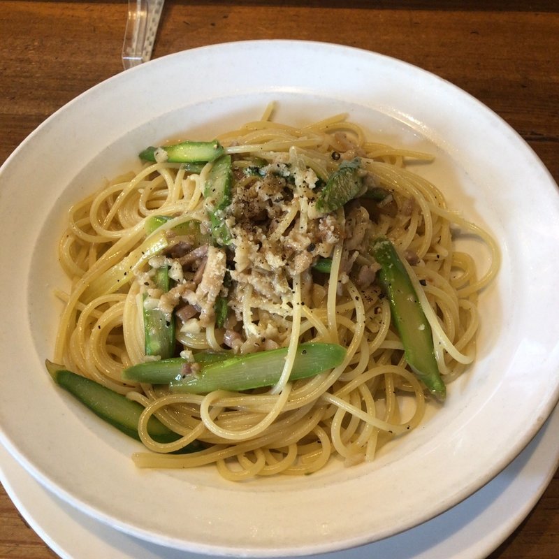 アスパラとパンチェッタ(ニューオリンズ )