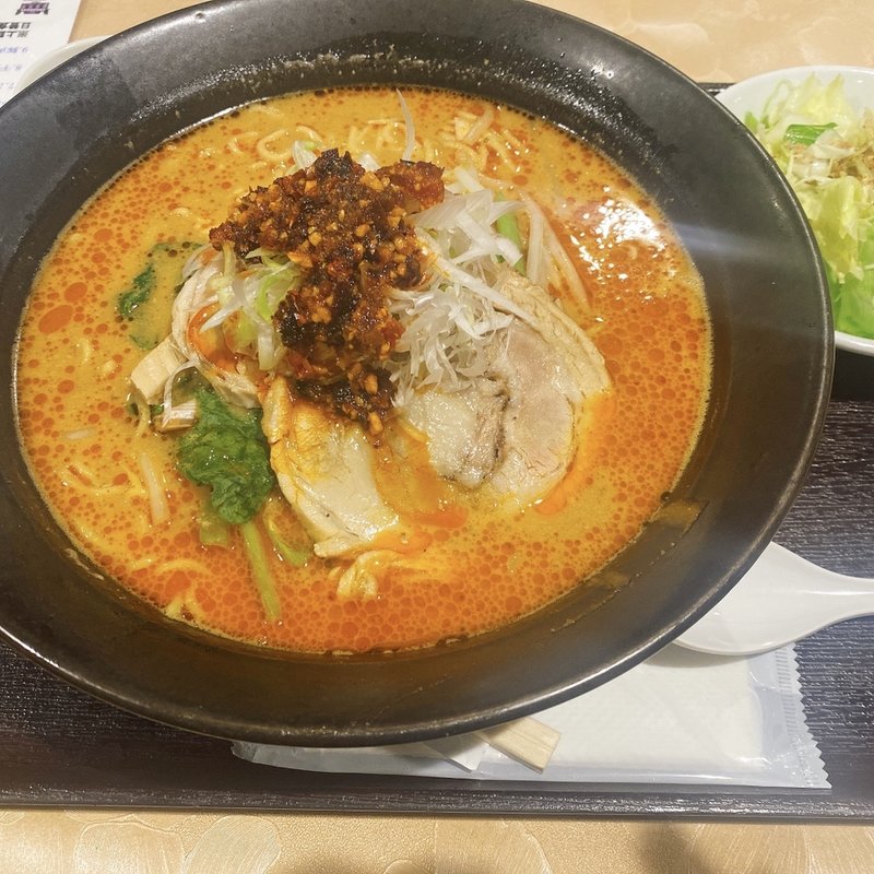 やわらかチャーシュー胡桃坦々麺(銀座夜市)