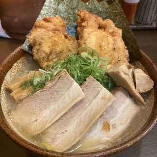 炙り醤油ラーメン　肉増し(炙り味噌らーめん 麺匠 真武咲弥 渋谷店 （SHINBUSAKIYA）)