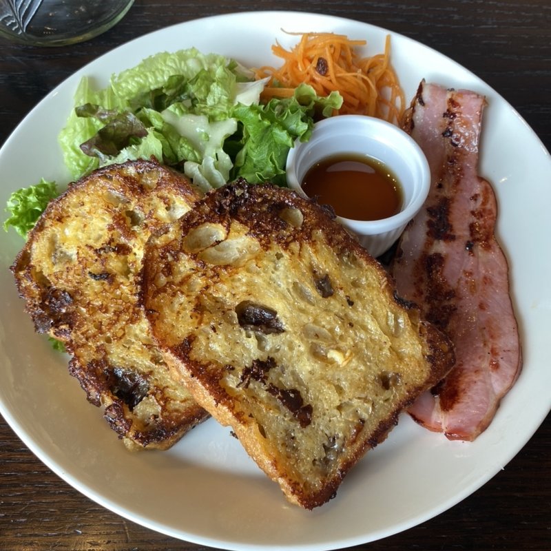 レーズンフレンチトースト(ベーカリー&カフェ 沢村 広尾プラザ)