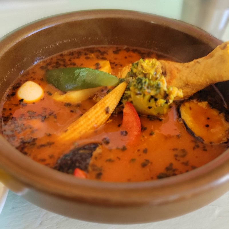 チキンスープカレー(インドカリーアマン)