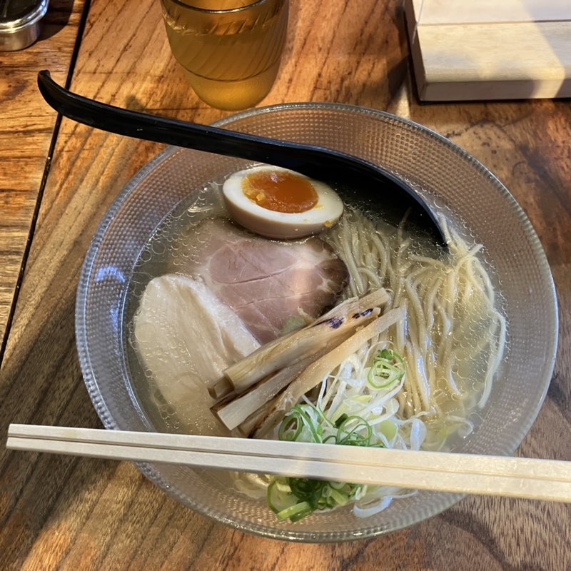 冷たい塩ラーメン(NANBA龍旗信RIZE)