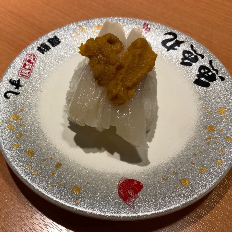 アオリイカ〜ウニのせ〜(魚魚丸 三河安城店 )