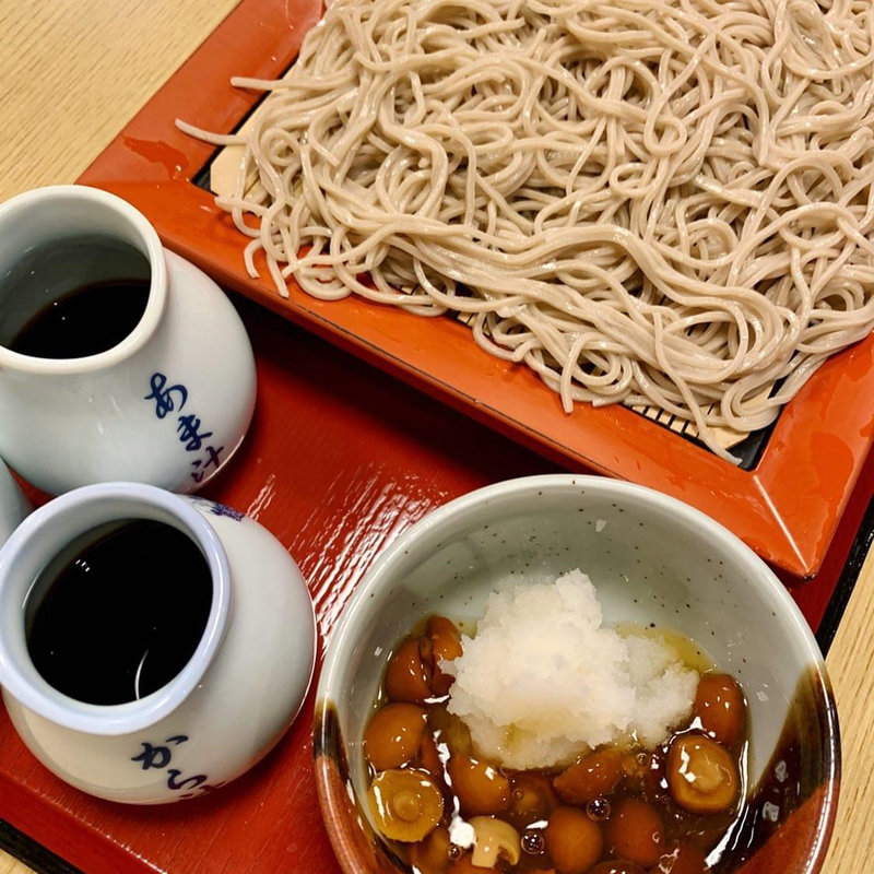 なめこおろしそば(永坂更科 布屋太兵衛 新宿高島屋店 （ながさかさらしな ぬのやたへえ）)
