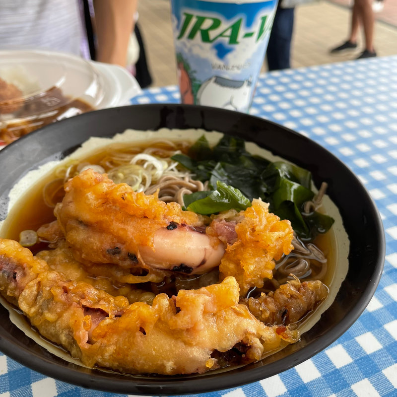 いかげそ天蕎麦(馬そば深大寺 )