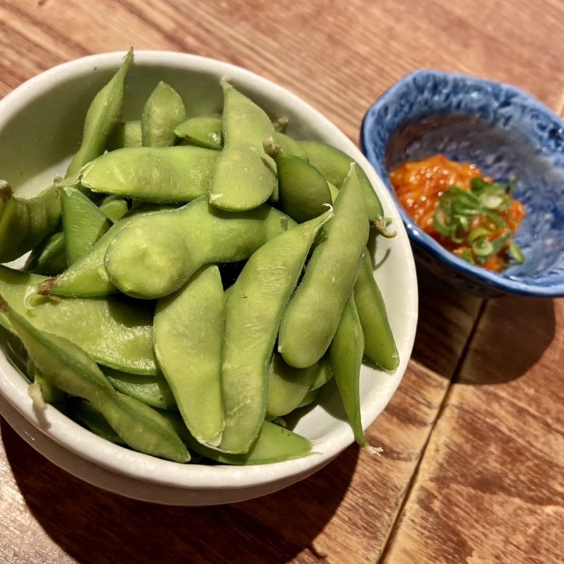 枝豆(大衆すし酒処 うおしん酒場)