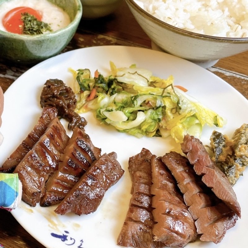 牛たん味くらべ定食(牛たん炭焼き 利久 東口分店 （ぎゅうたんすみやき りきゅう）)