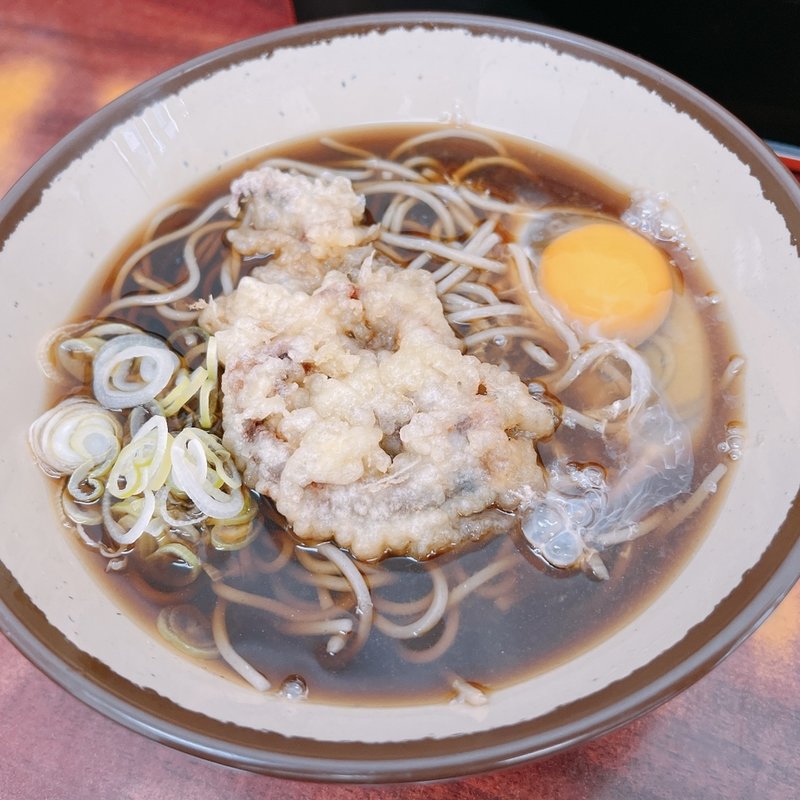 げそ天玉そば(やよい )