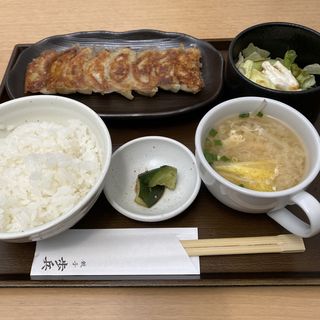 餃子定食(餃子歩兵 東日本橋店)