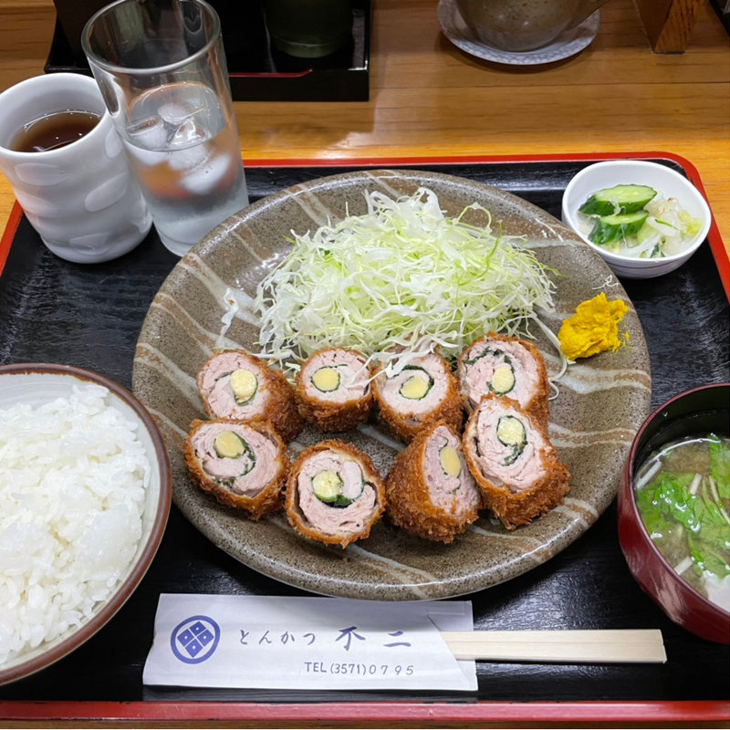 チーズフライ(とんかつ 不二(ふじ))