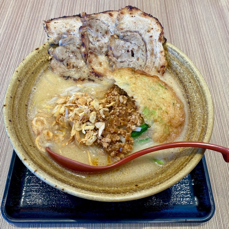 九州麦味噌らーめん(麺場 田所商店 松原店)