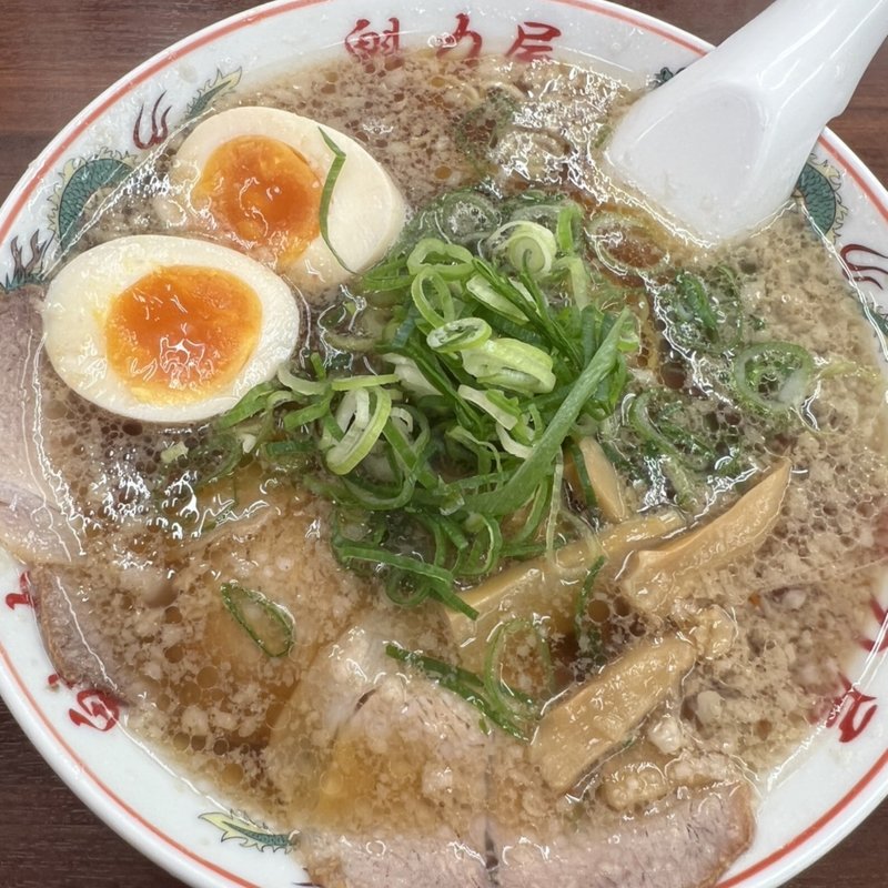 味玉ラーメン(京都北白川ラーメン魁力屋 竹ノ塚店)