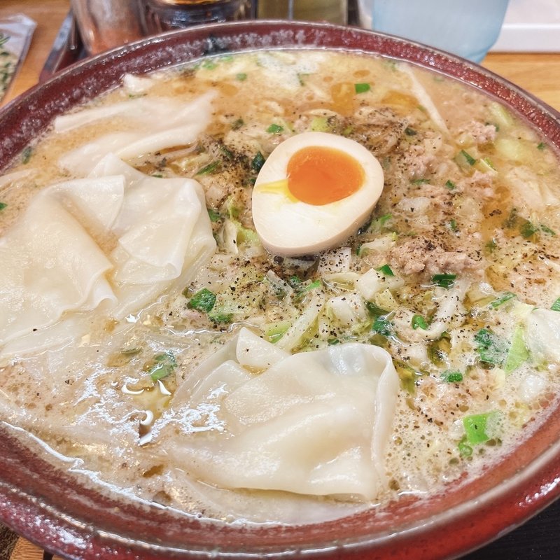 味噌餃子タンメン皮入り(満天家 インターパーク店 )