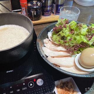 濃厚鶏白湯つけ麺（塩）(麺屋 時茂 西川口店 )