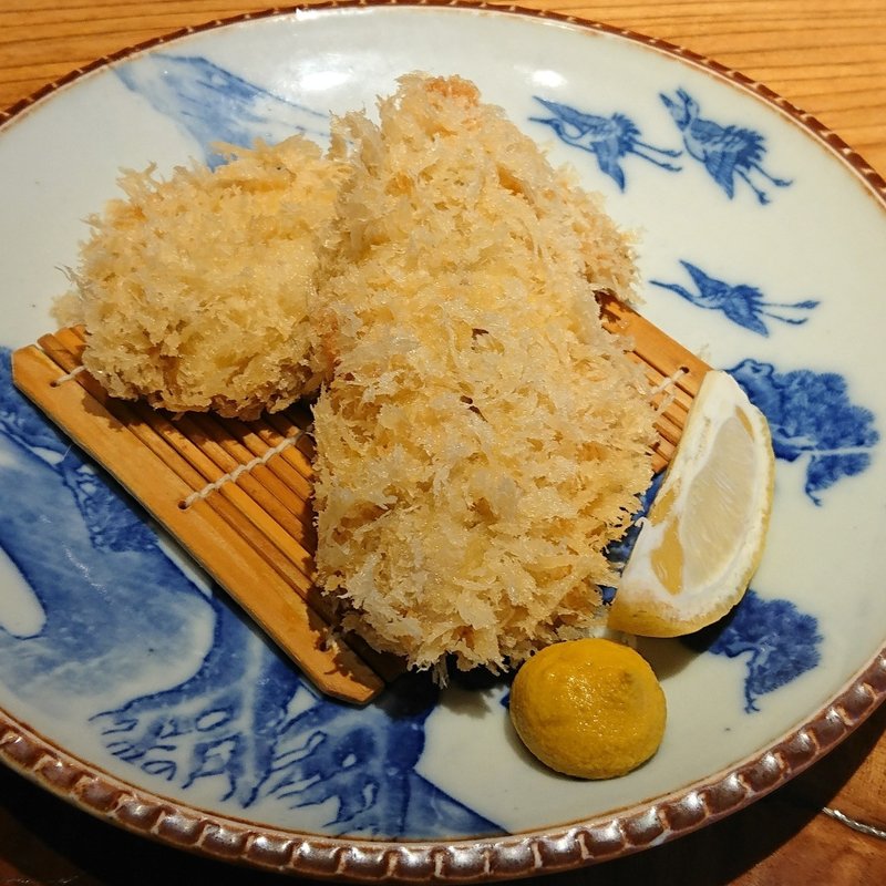 鯵フライ【季節限定】(かつ久 無庵(かつひさ むあん) 横浜高島屋店)