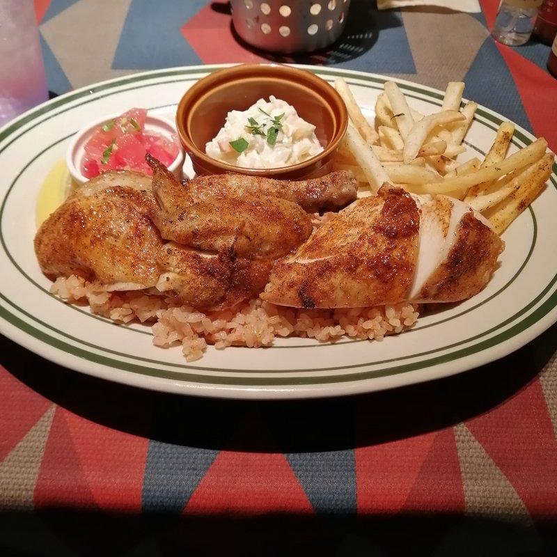 ローストチキンプレート(Regular)(LA ESQUINA)