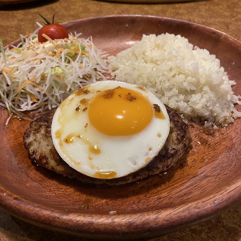 エッグバーグディッシュ150g(びっくりドンキー 伊丹店)