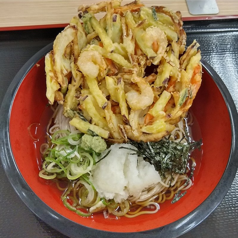 かき揚げおろしそば(紫波サービスエリア 下り　フードコート)