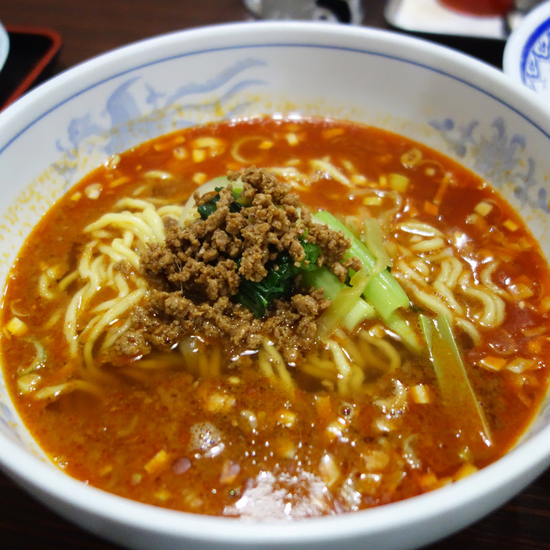 担々麺(中華料理 万里)