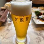 生ビール　中ジョッキ