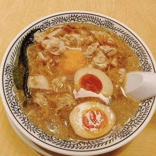 味玉肉そば(丸源ラーメン 小平店)