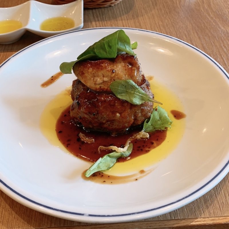 フォアグラハンバーグ(Le Bar a Vin52 AZABU TOKYO ビナガーデンズ海老名店)