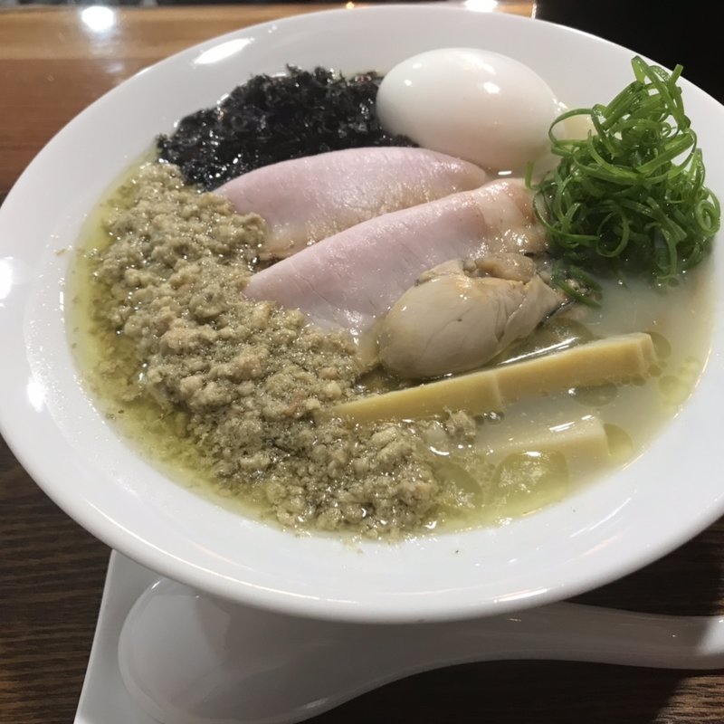 牡蠣塩蕎麦(むかん)