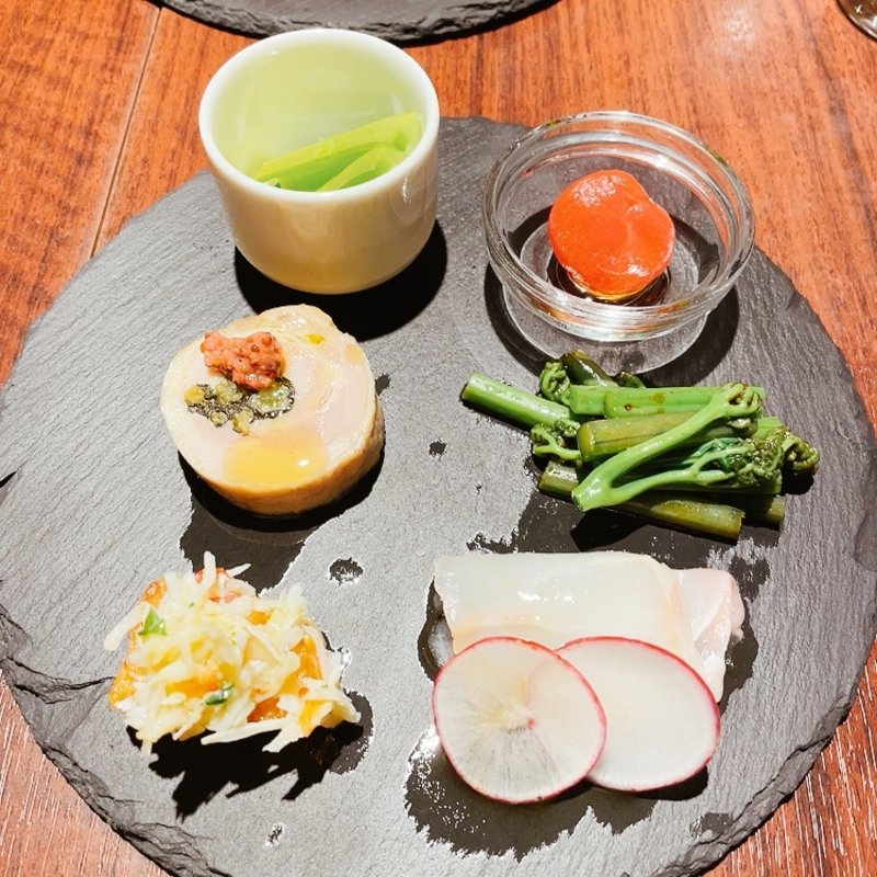 前菜盛り合わせ(ASSE)