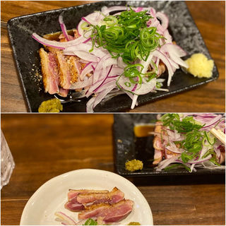 日本三大地鶏「さつま地鶏」 特上モモ肉のタタキ M(だれやめや )
