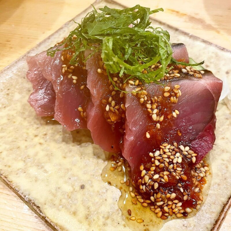 かつおの梅紫蘇和え(かつお食堂)