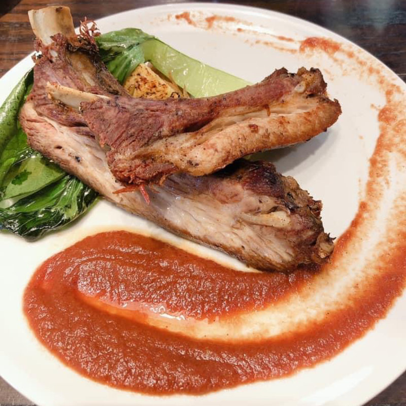 松坂ポークスペアリブのコンフィ(ベーカリー＆レストラン 沢村 新宿)