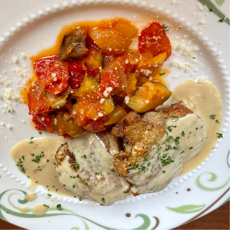 Cコース　鶏肉のレバーペーストソース(エノテカ・リオーネ （ENOTECA LIONE）)