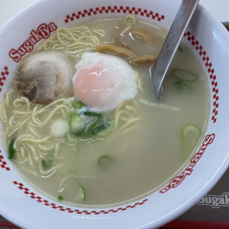 玉子入ラーメン(スガキヤ イオンタウン熱田千年店)
