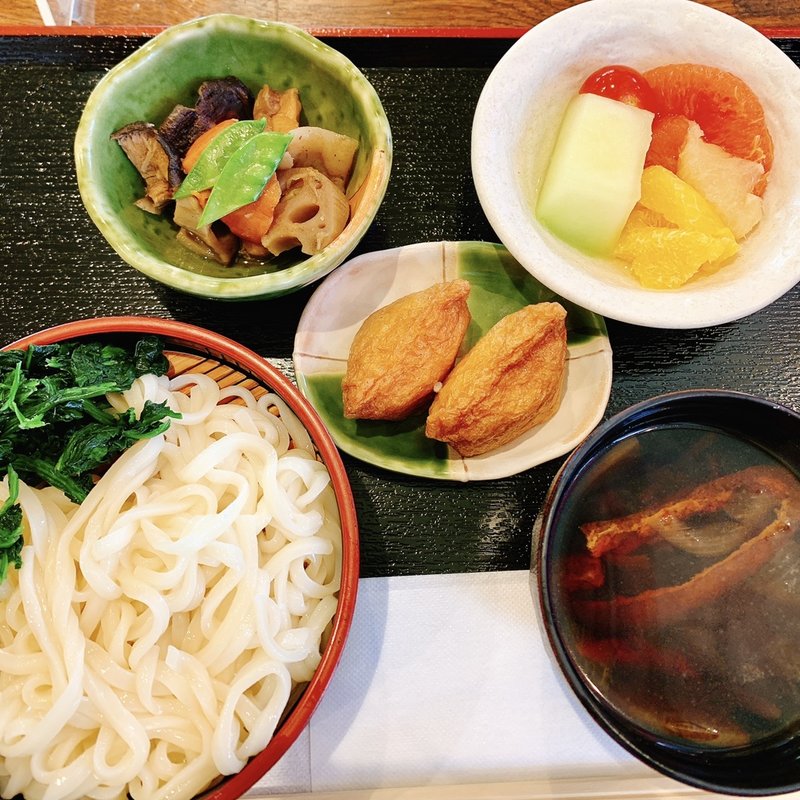 おざらセット(釈迦堂パーキングエリア（下り線）スナックコーナー )