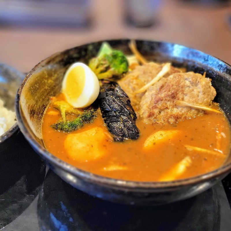 ハンバーグスープカレー(CoCo壱番屋 東区伏古店)