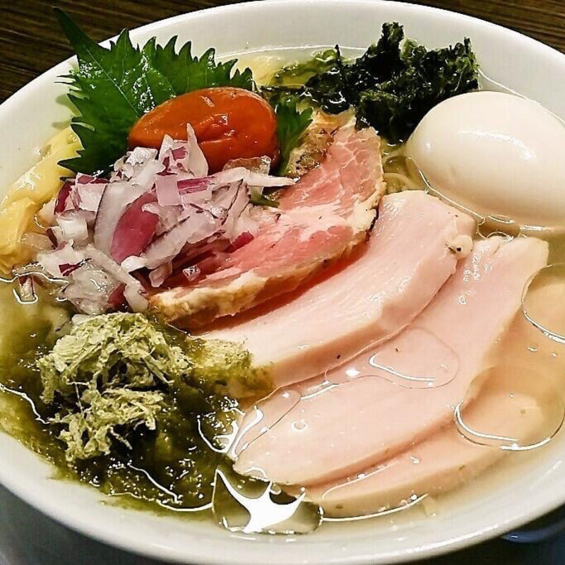 南高梅冷やし塩らぁめん(カネキッチン ヌードル （KaneKitchen Noodles）)