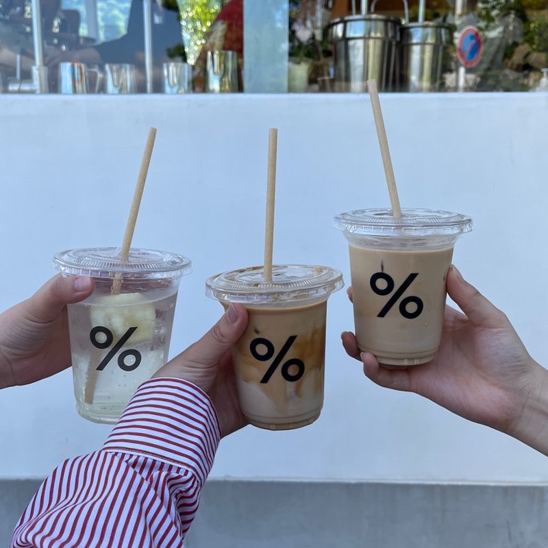 アイスカフェラテ(アラビカ京都 嵐山 )