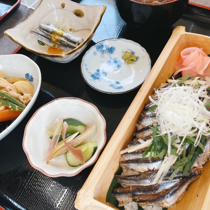 ひしこ漬け定食(なむら アルガマリーナ)