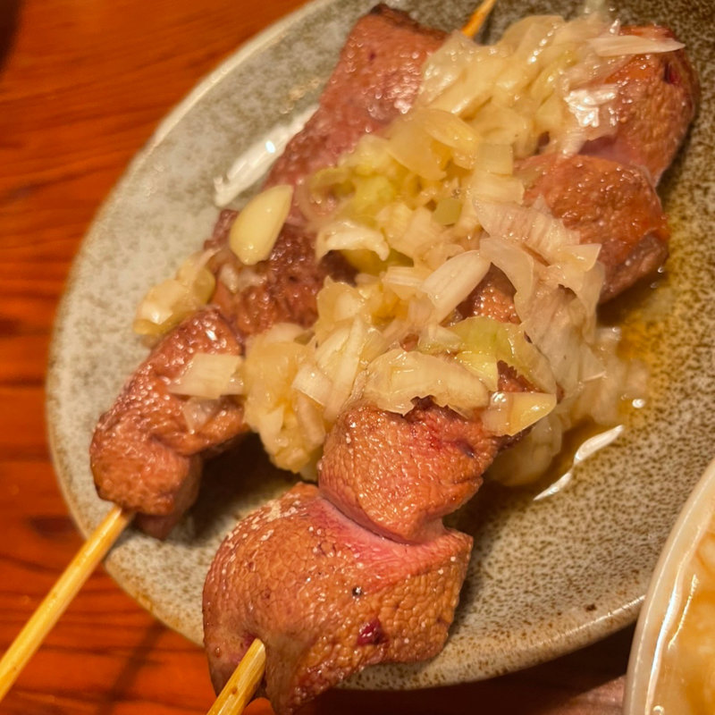 ネギ塩　レバー(やきとん ひなた 東武練馬店)