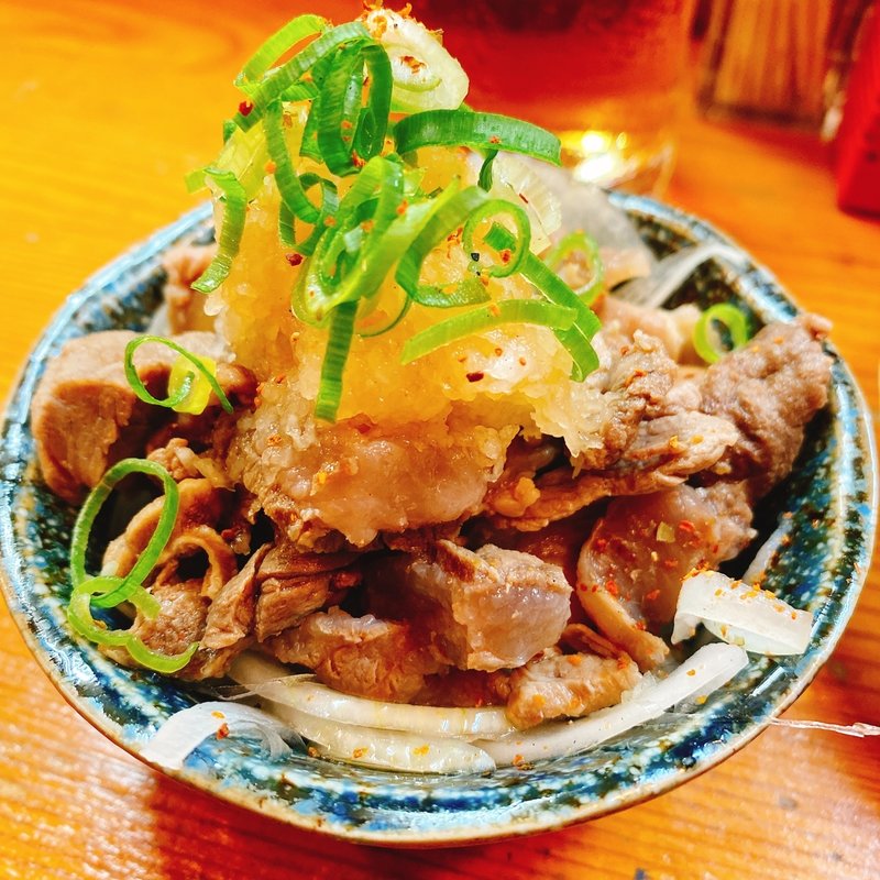 牛すじポン酢(立ち呑みスタンド ヨッコイショ)