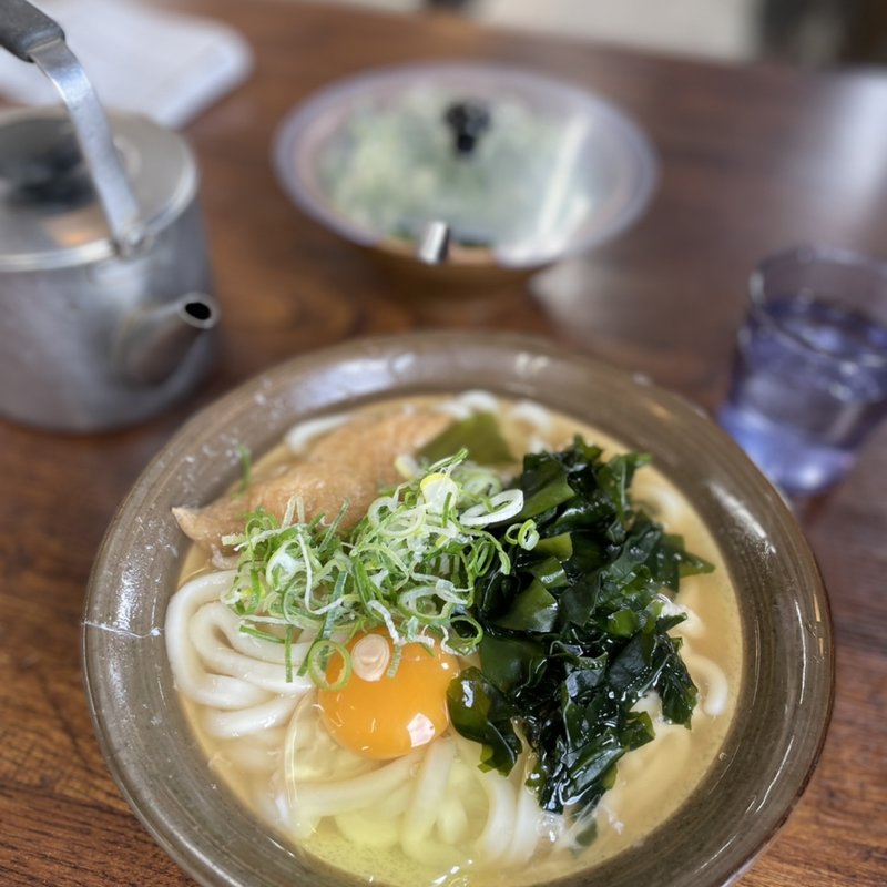 玉子うどん(牧のうどん 片江店)