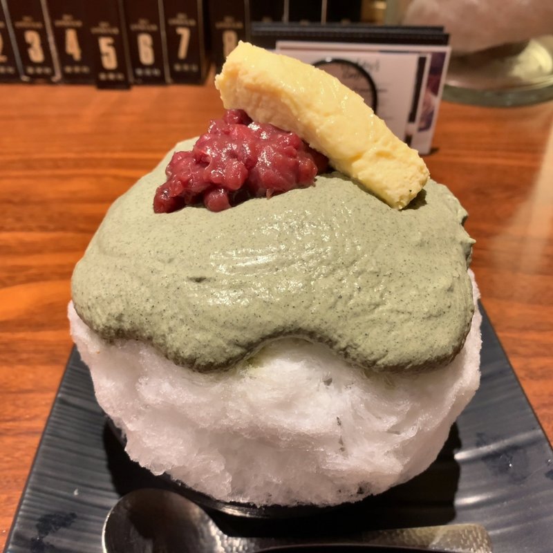 よもぎとあんバター(mi.jin.co)