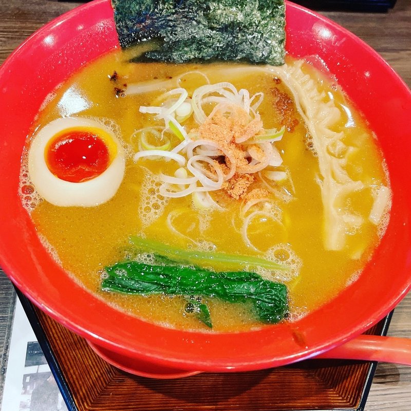 海老味噌ラーメン(天下ご麺 湖南店スペリオル )