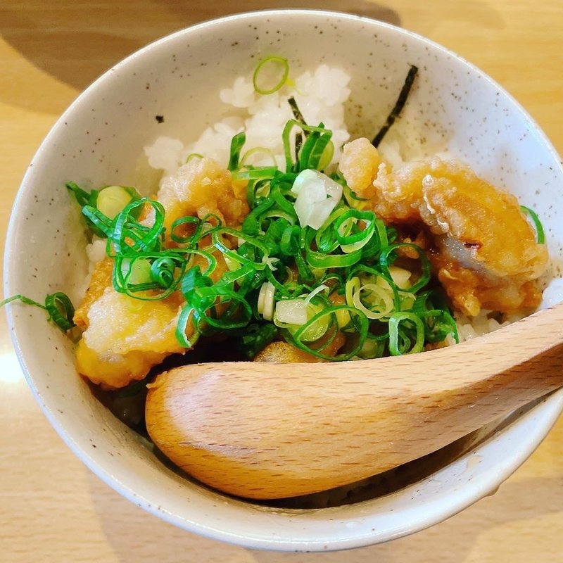 鶏天丼(麺 THE KURO)