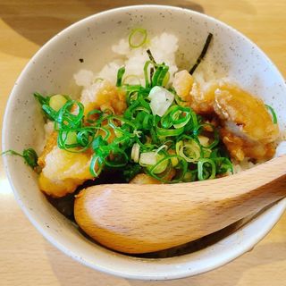 鶏天丼(麺 THE KURO)